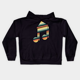 'Retro House Music' Awesome Music Vintage Gift Kids Hoodie